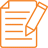 pencil and paper icon representing HCi forms